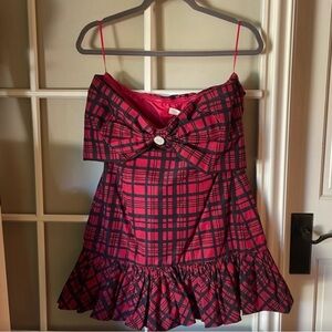 LoveShackFancy mini dress.